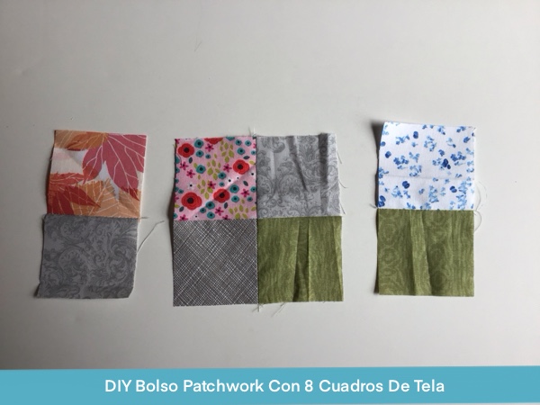 Bolsito Patchwork 8 Cuadros