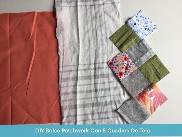 Bolsito Patchwork 8 Cuadros