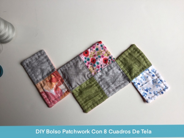 Bolsito Patchwork 8 Cuadros