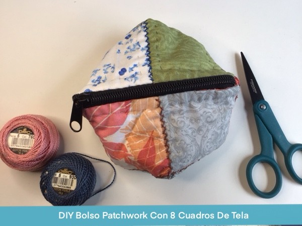 Bolsito Patchwork 8 Cuadros