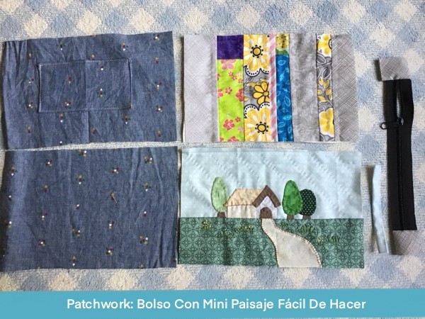 Patchwork Bolso Mas Sencillo Para Hacer