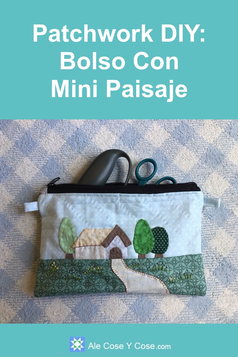 Patchwork Bolso Mas Sencillo Para Hacer