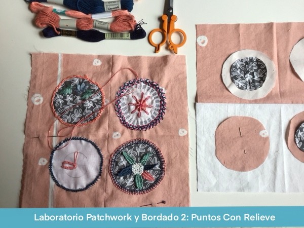 Laboratorio Patchwork Bordado 2 Puntos Volumen