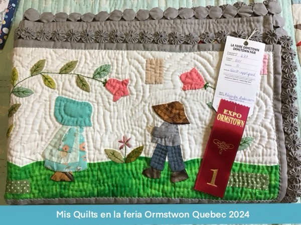 Quilts Premiadas Feria Ormstown 2024