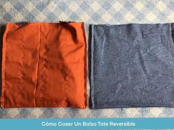 Coser Un Bolso Tote Reversible