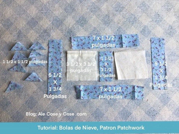 Bolas De Nieve Patron Patchwork