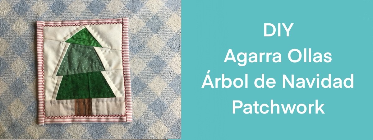 Agarraderas De Ollas Patchwork Arbol Navidad