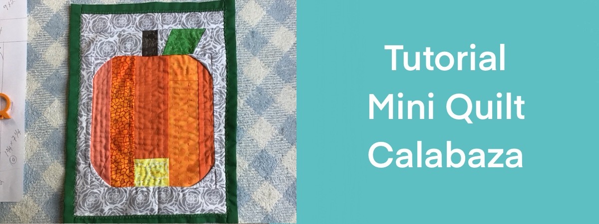 DIY Mini Quilt Calabaza