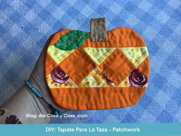 Tapete Para Taza Calabaza Patchwork