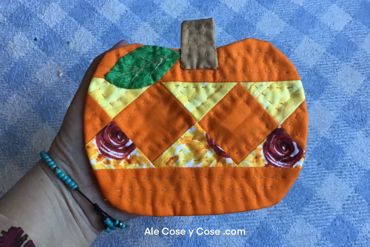 Tapete Para Taza Calabaza Patchwork