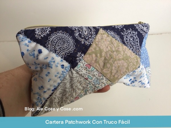 Cartera Patchwork Con Truco