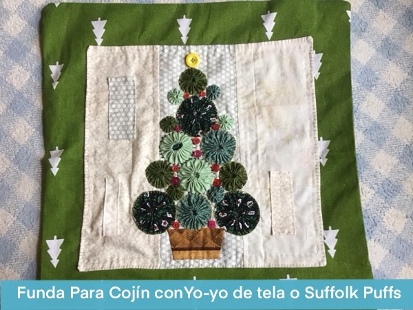 Arbol De Navidad Con Yo-yos O Suffolk Puffs