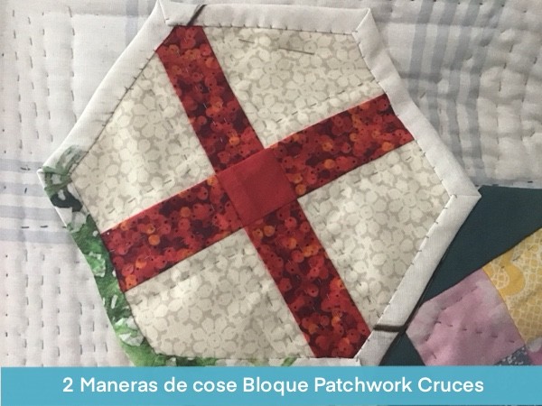 Bloque Para Quilt Cruces
