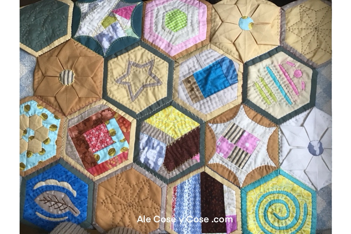 Coser El Quilt De Los Hexies