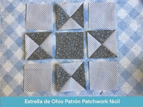 Estrella Ohio Bloque Patchwork Facil