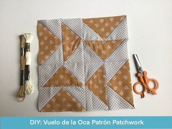 Vuelo De La Oca Bloque Patchwork