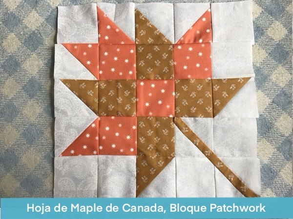 Hoja De Maple Del Canada Patron Patchwork