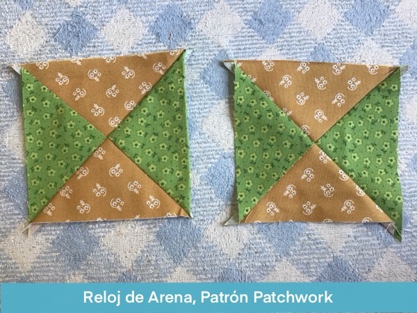 Reloj De Arena Un Patron Patchwork