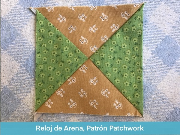 Reloj De Arena Un Patron Patchwork