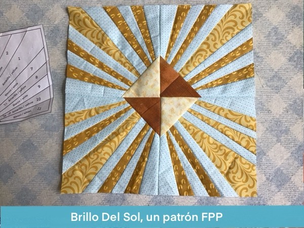 Brillo Del Sol Patron FPP Quilt