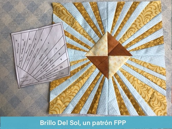 Brillo Del Sol Patron FPP Quilt
