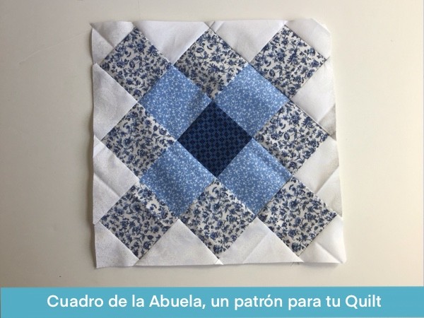 Cuadro De La Abuela Colcha Patchwork