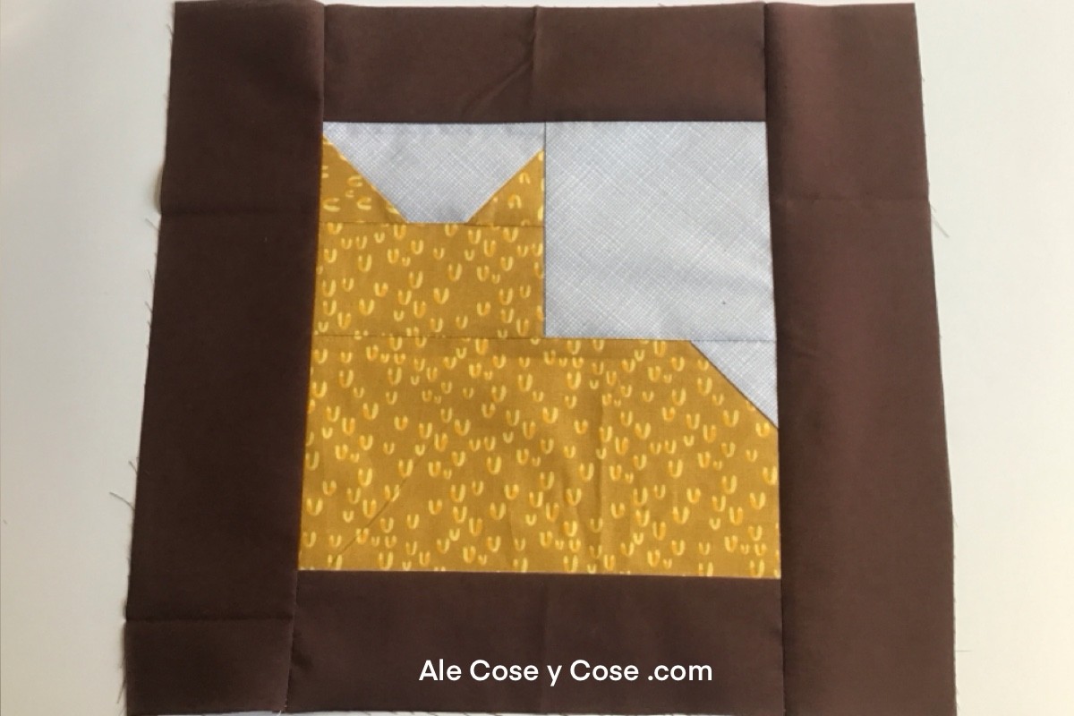 Gato Bloque Para Quilt Principiantes