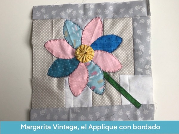 Margarita Vintage Applique Bordado