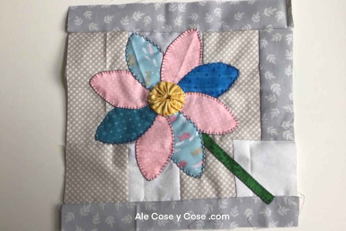 Margarita Vintage Applique Bordado