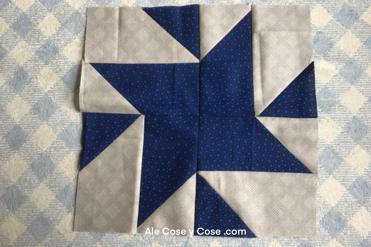 Estrella De La Amistad Cincel Patron Quilt