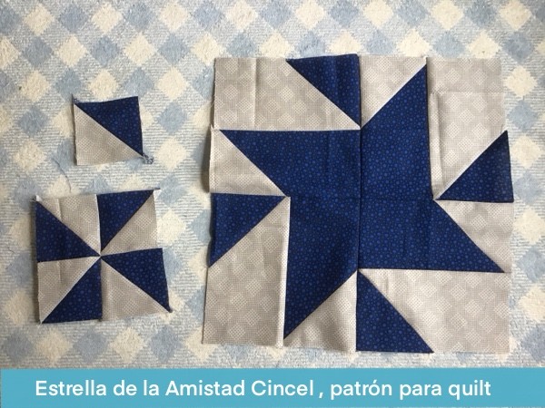 Estrella De La Amistad Cincel Patron Quilt