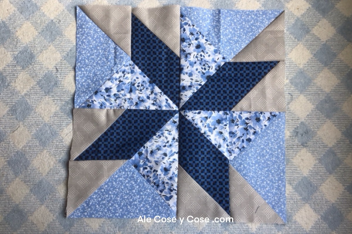 Rehilete Variante Patron Quilt
