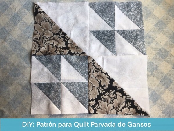 Parvada De Gansos Patron Quilt
