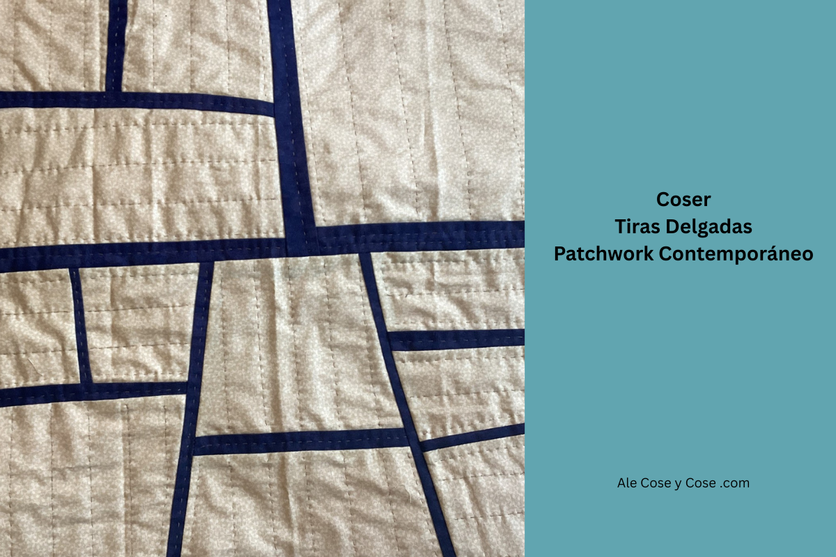 Coser Tiras Delagadas Patchwork