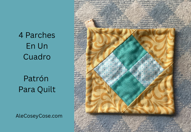 2 Agarraderas De Ollas PATCHWORK