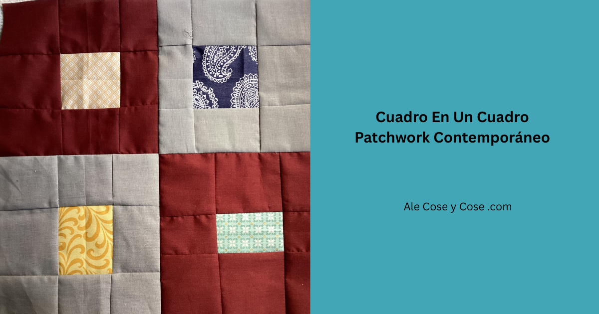 Cuadro En Un Cuadro Patchwork