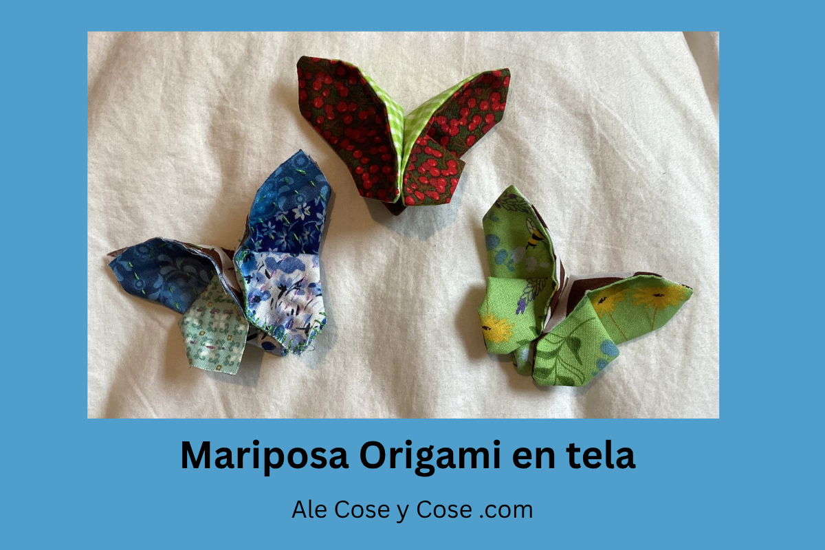 Mariposas Origami Tela