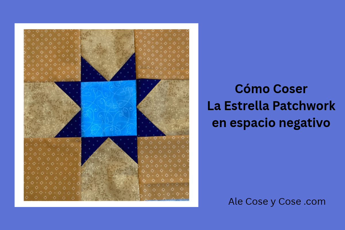 Estrella Patchwork Espacio Negativo